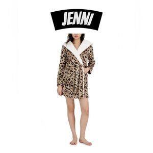 JENNI Animal Print Robe L/XL